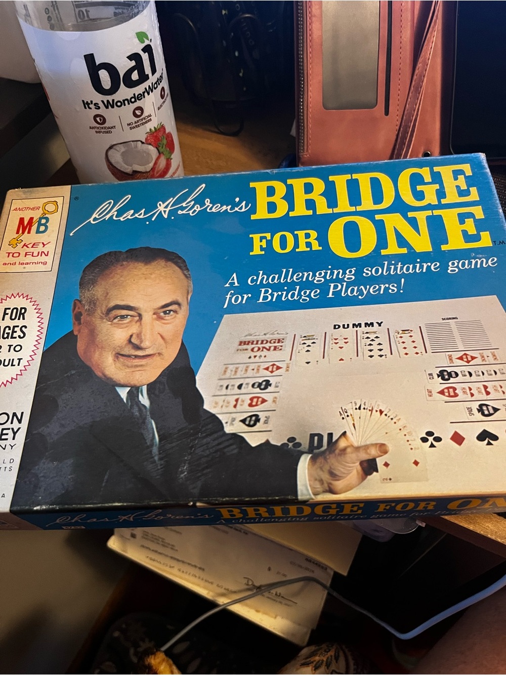 MB Bridge For One - Blue Solitaire Card Game